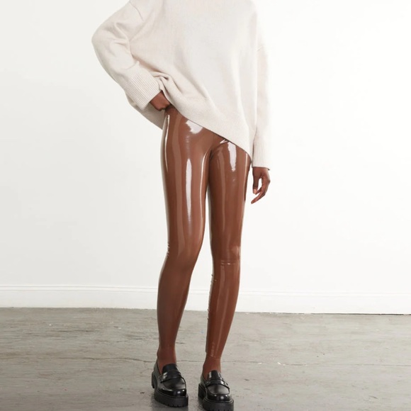 size medium commando faux leather leggings! - Picture 1 of 3